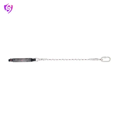Karam Energy Absorbing Twisted Rope Lanyard One Side Loop and Other Side Karabiner PN112