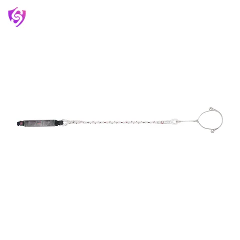 Karam Energy Absorbing Twisted Rope Lanyard One Side Loop and Other Side Karabiner PN141