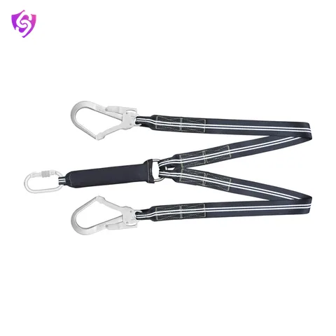 Karam Flanil Flame Resistant E.A. Fall Arrest Forked Lanyard