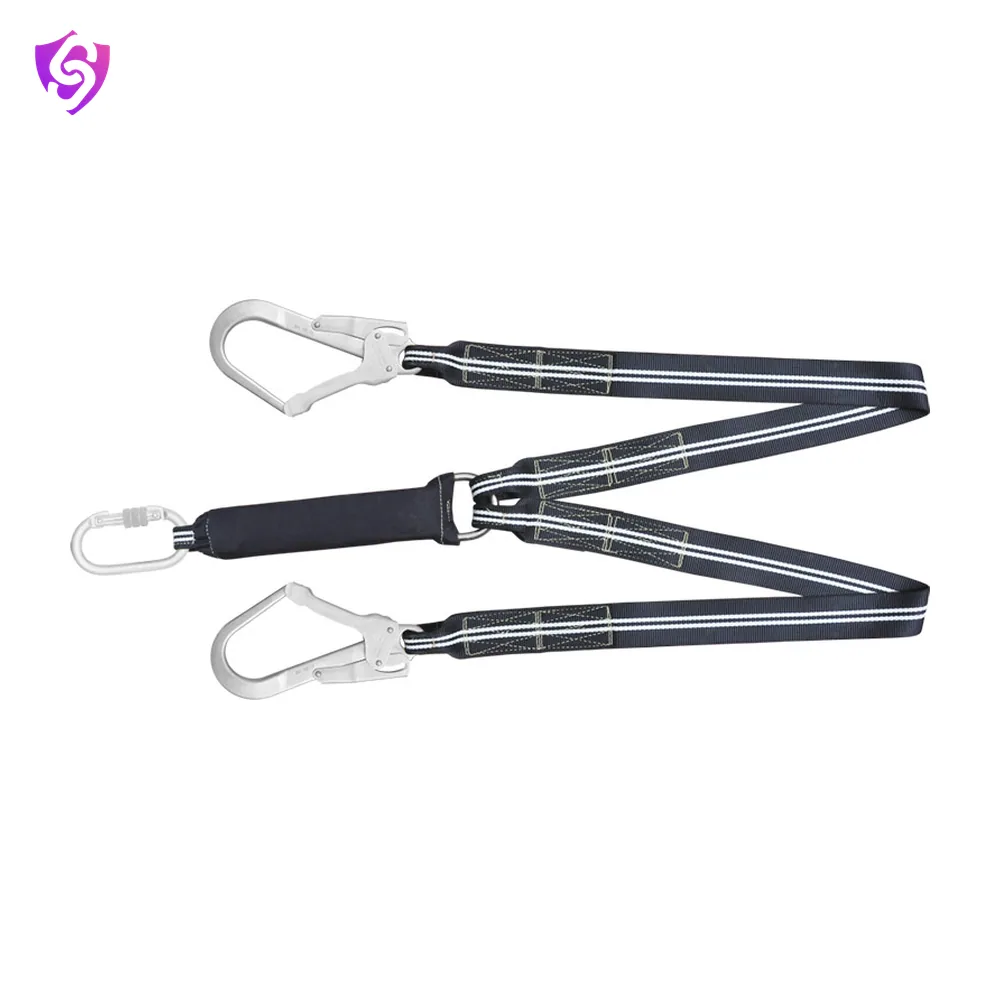 Karam Flanil Flame Resistant E.A. Fall Arrest Forked Lanyard