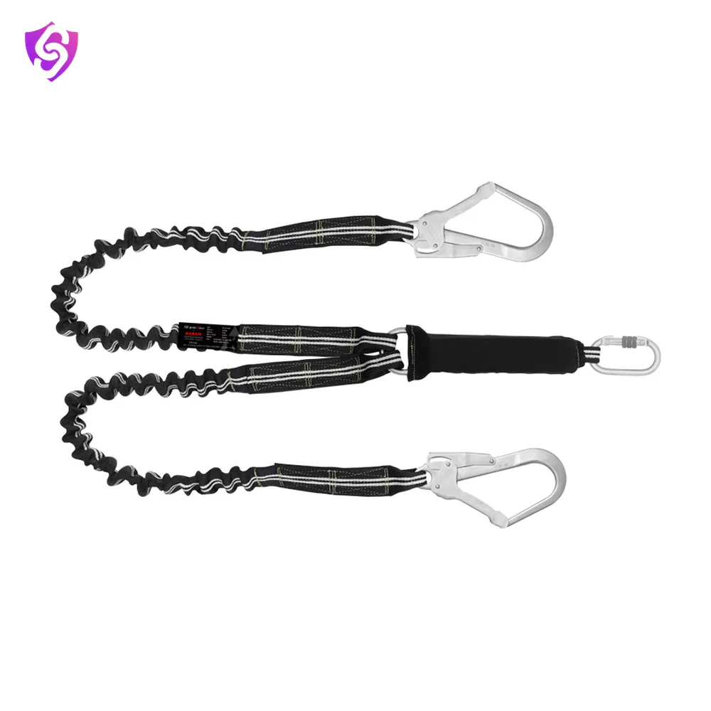 Karam Flanil Flame Resistant E.A. Forked Expandable Fall Arrest Lanyard