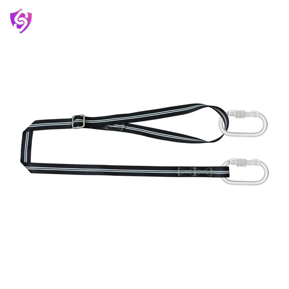 Karam Flanil Flame Resistant Work Positioning Lanyard with Ring Type Adjuster