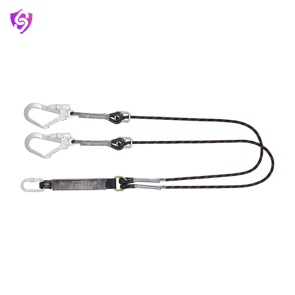 Karam Forked Lanyard with Energy Absorber