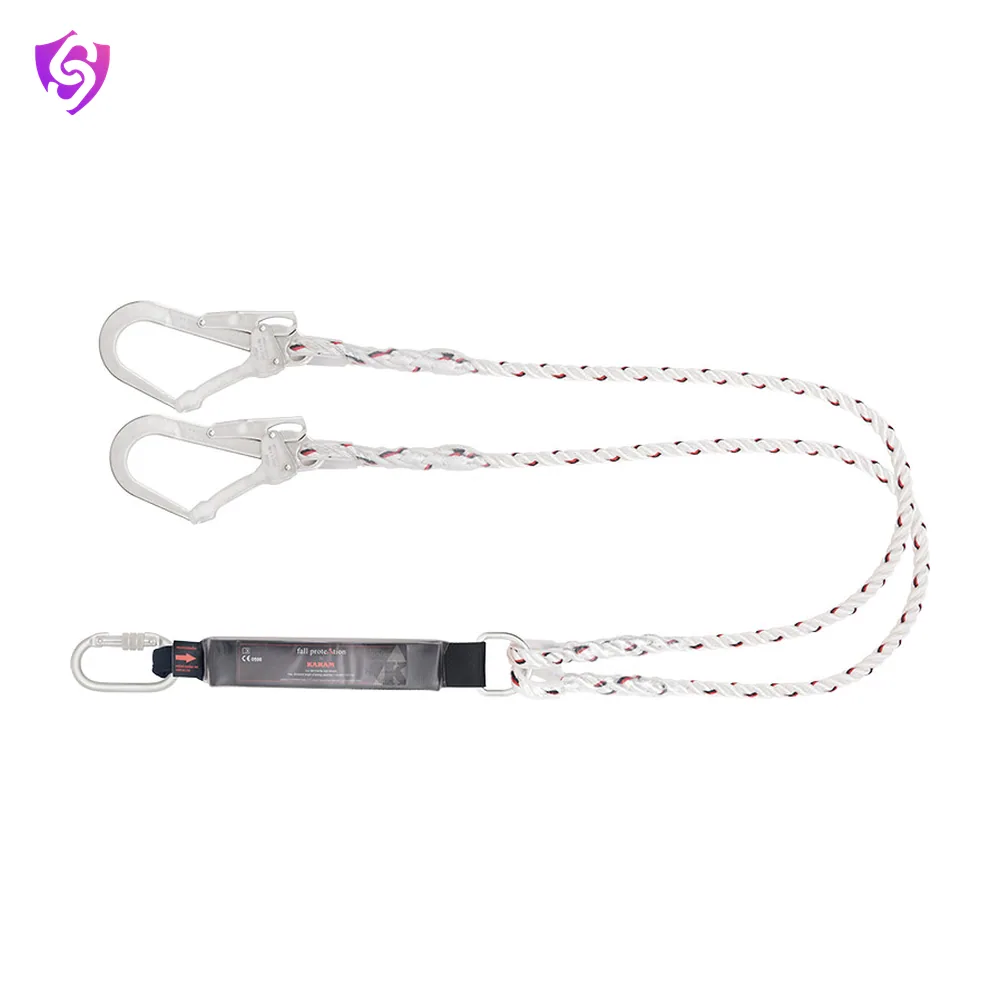 Karam Forked Lanyard with Energy Absorber