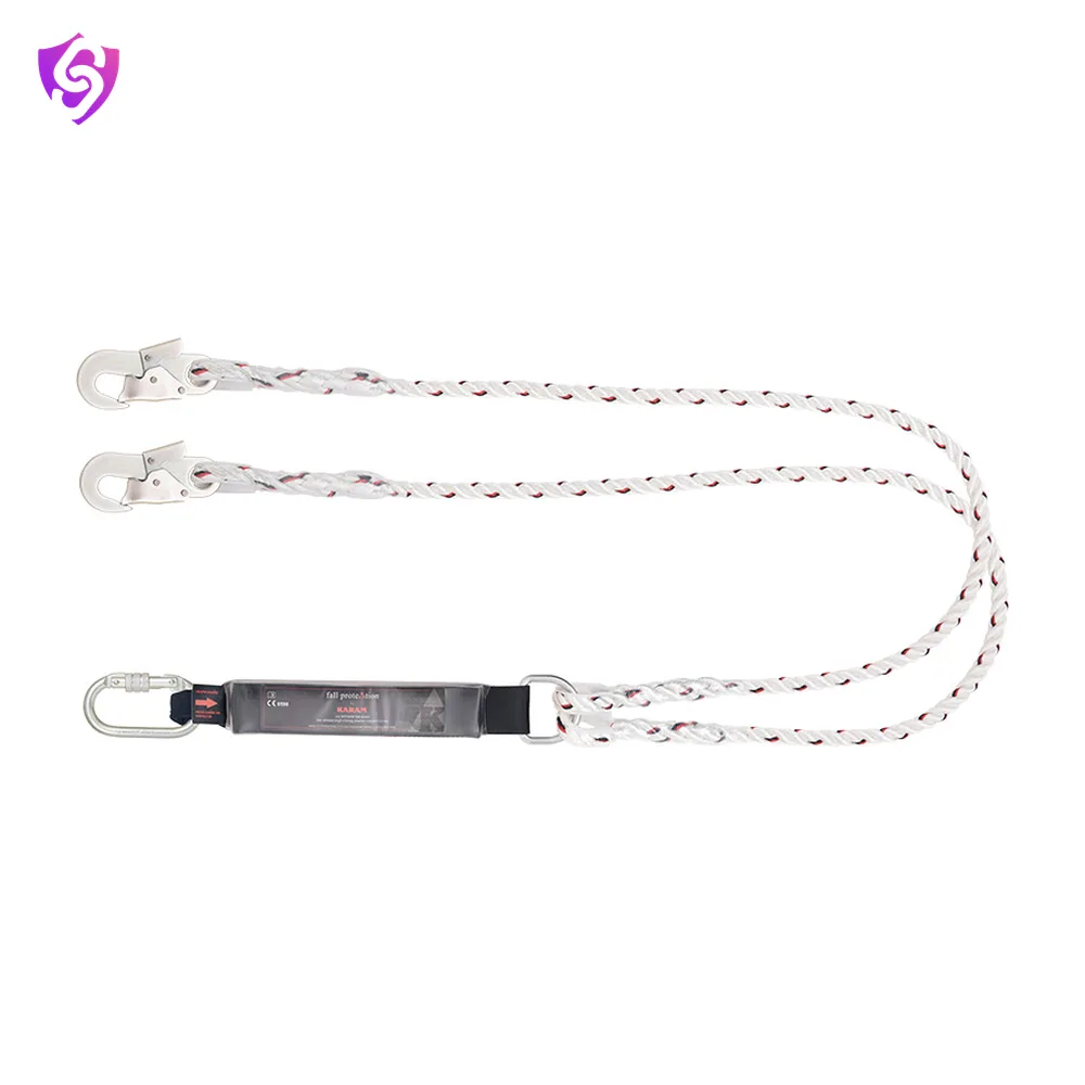 Karam Forked Lanyard with Energy Absorber