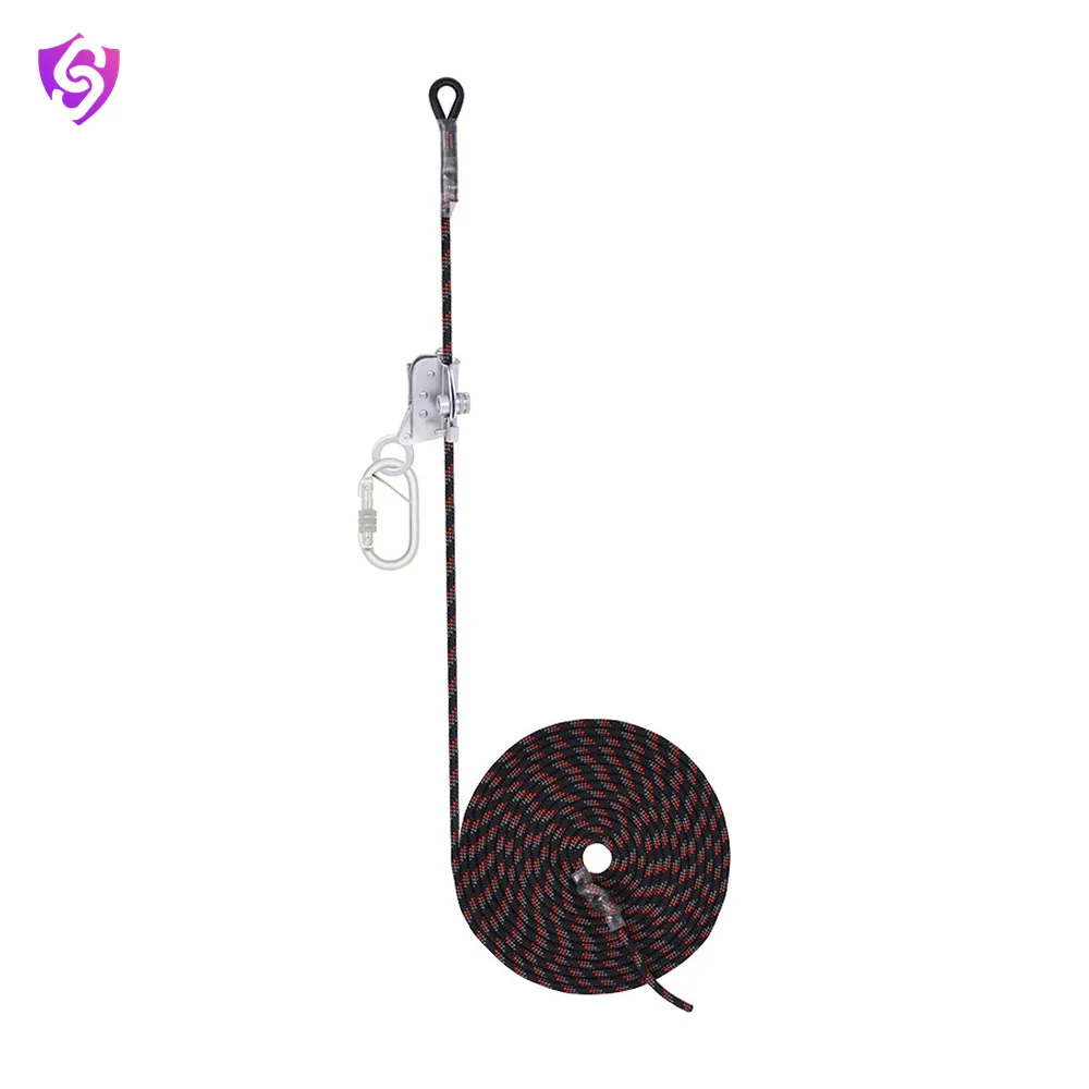 Karam Guided Type Fall Arrester System on Flexible Anchorage Line