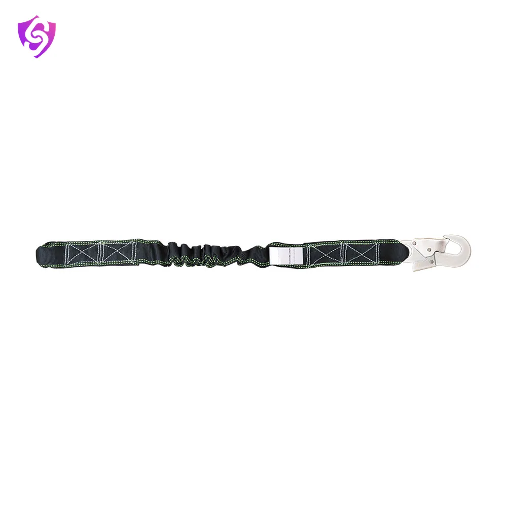 Karam Internal Shock Absorbing Expandable Lanyard Both Side Karabiner PN 112