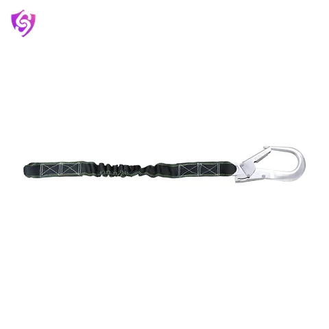 Karam Internal Shock Absorbing Expandable Lanyard One Side Loop and Other Side Hook PN 136