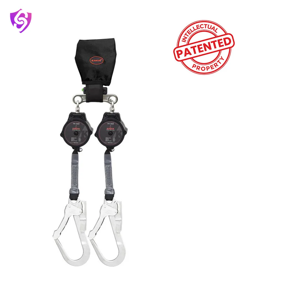 Karam Mikron Twin Lanyard with Shock Pack