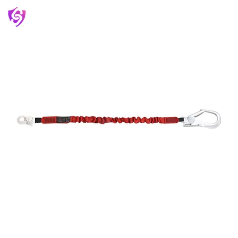 Karam Restraint Expandable Lanyard with One Side Hook PN121 and Other Side Hook PN136