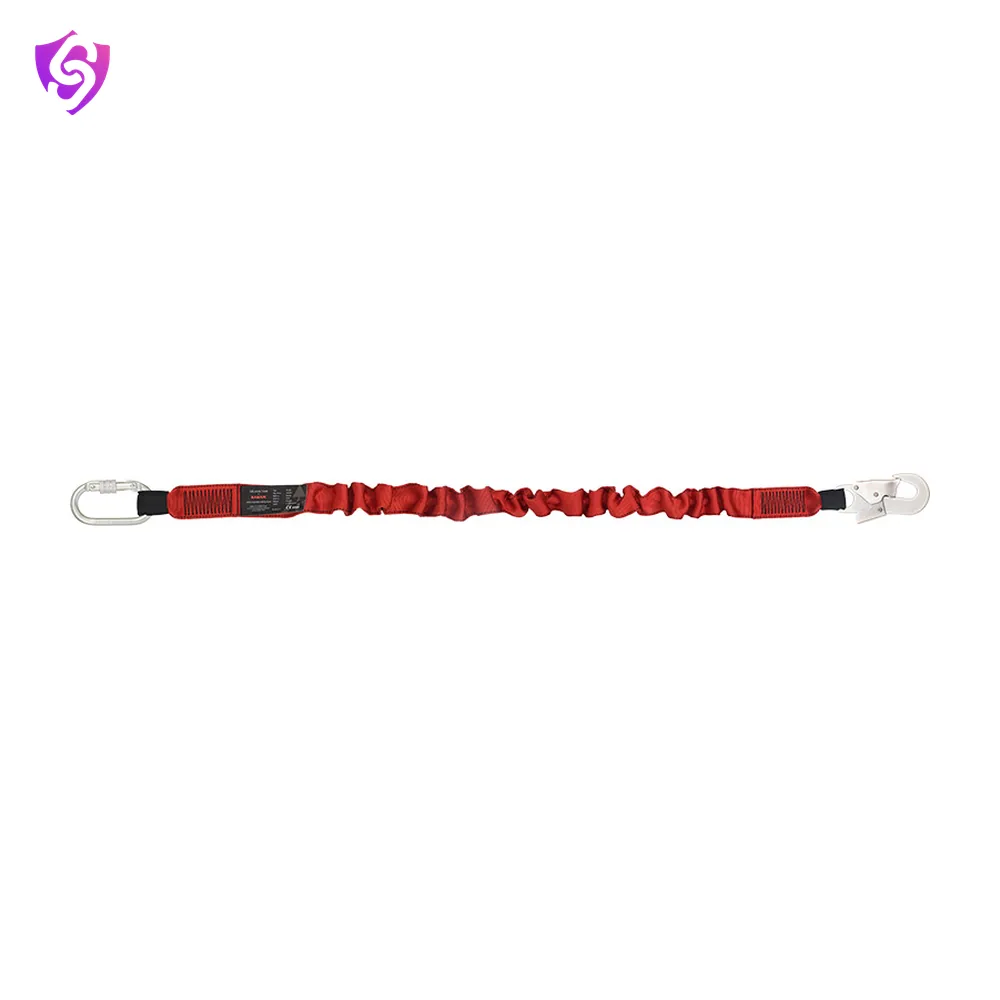 Karam Restraint Expandable Lanyard with One Side Karabiner PN112 and Other Side Hook PN121