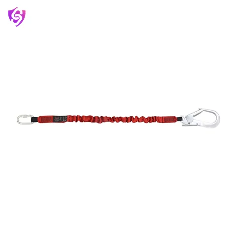 Karam Restraint Expandable Lanyard with One Side Karabiner PN112 and Other Side Hook PN136