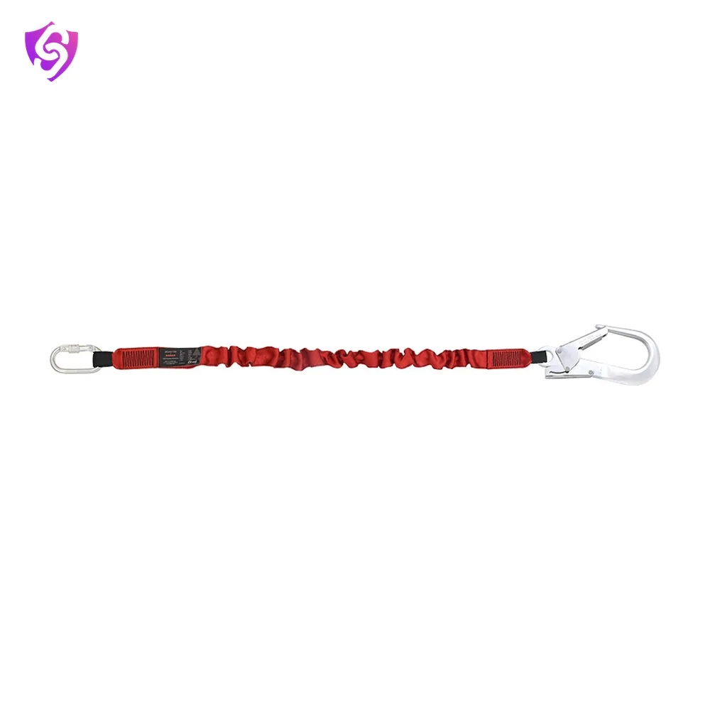 Karam Restraint Expandable Lanyard with One Side Karabiner PN112 and Other Side Hook PN136