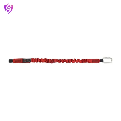 Karam Restraint Expandable Lanyard with One Side Loop and Other Side Karabiner PN112