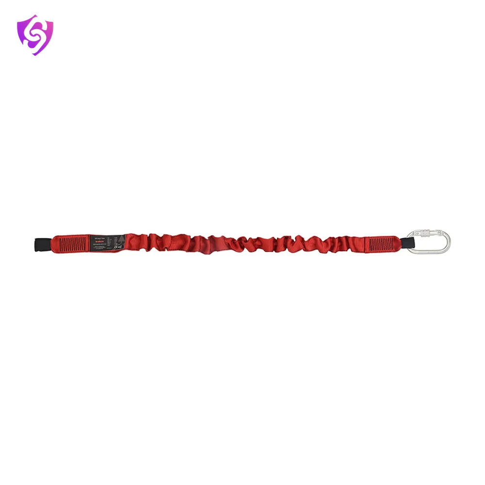 Karam Restraint Expandable Lanyard with One Side Loop and Other Side Karabiner PN112