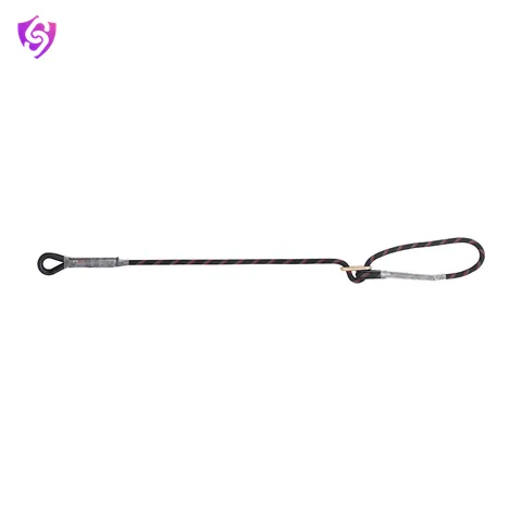 Karam Restraint Kernmantle Rope Adjustable Lanyard with Both Side Loop