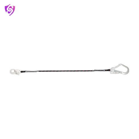 Karam Restraint Kernmantle Rope Lanyard with One Side Hook PN121 and Other Side Hook PN131N