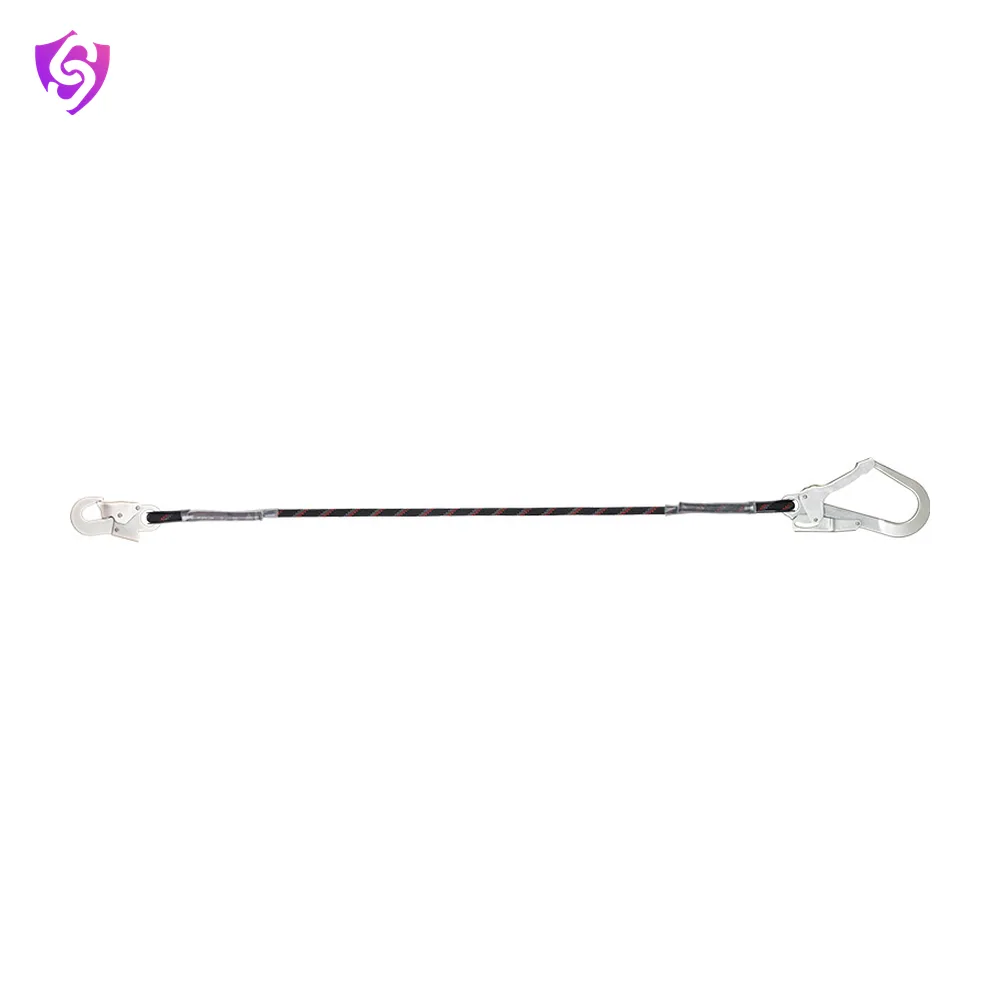 Karam Restraint Kernmantle Rope Lanyard with One Side Hook PN121 and Other Side Hook PN131N