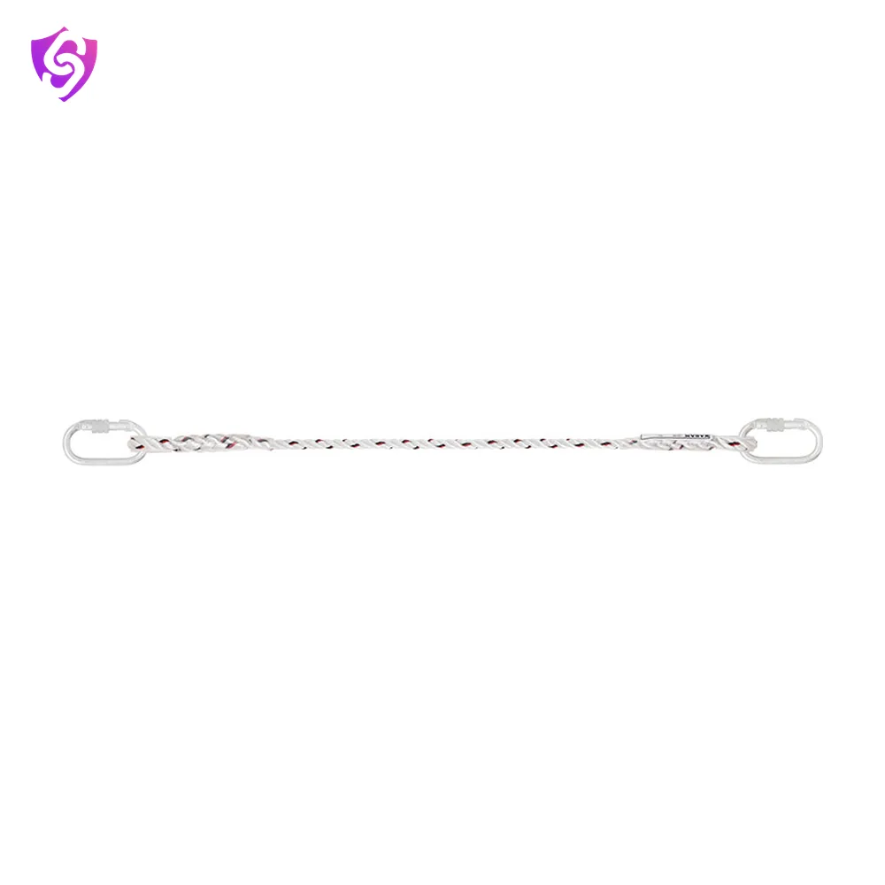 Karam Restraint Twisted Rope Lanyard with Both Side Karabiner PN112