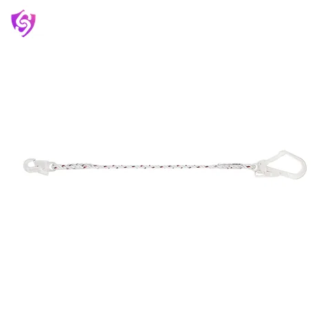 Karam Restraint Twisted Rope Lanyard with One Side Hook PN121 and Other Side Hook PN131N