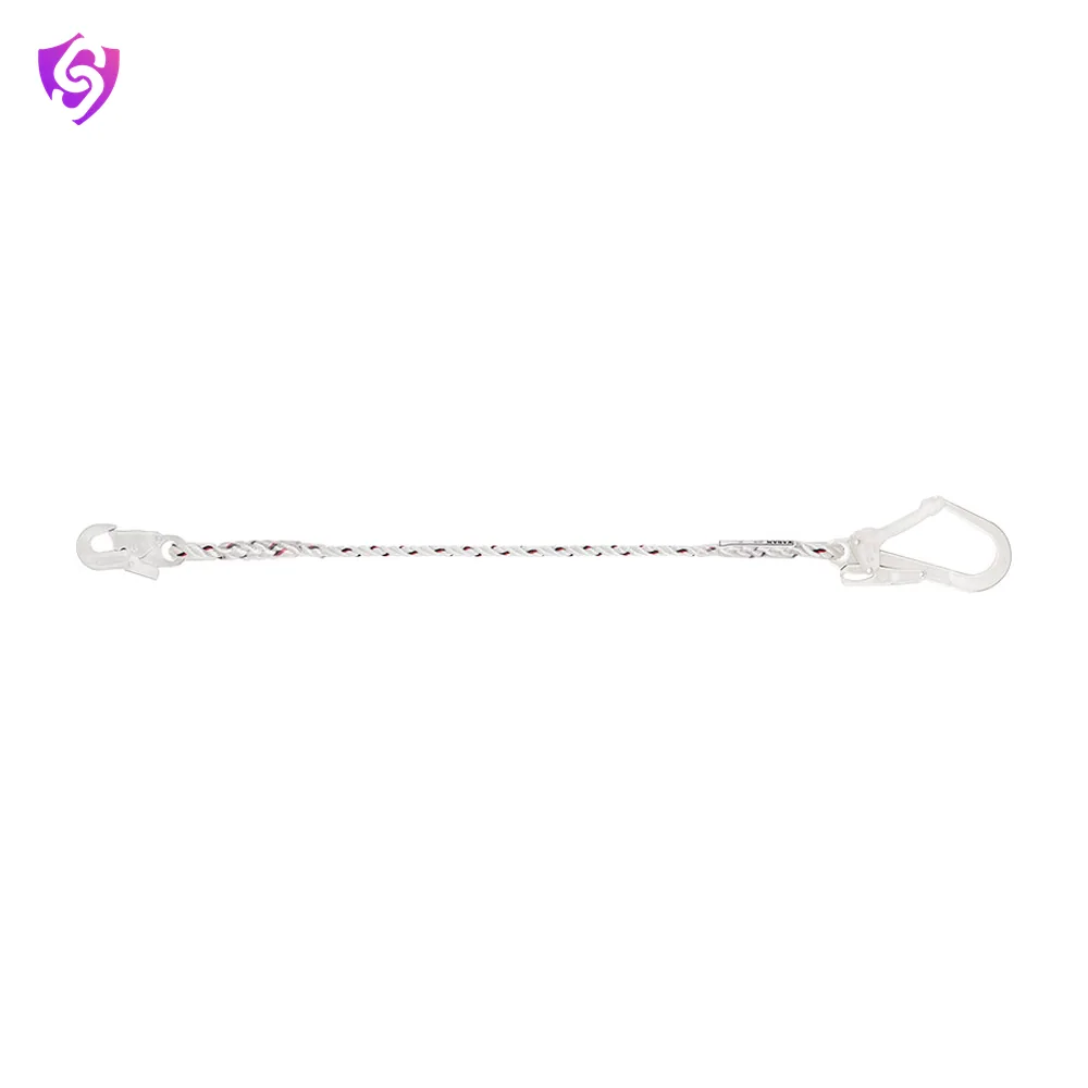 Karam Restraint Twisted Rope Lanyard with One Side Hook PN121 and Other Side Hook PN131N