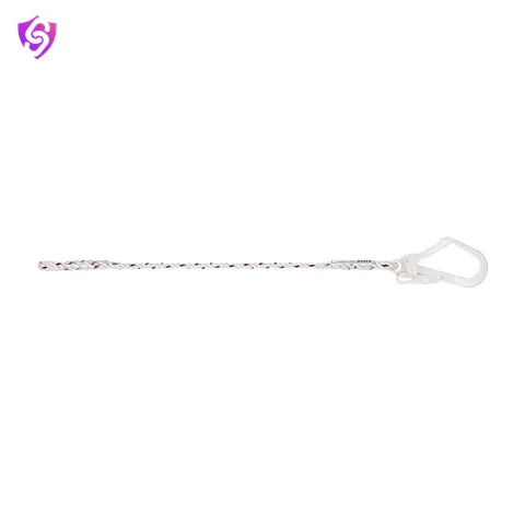 Karam Restraint Twisted Rope Lanyard with One Side Loop and Other Side Hook PN131N