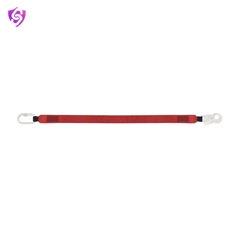 Karam Restraint Webbing Lanyard (44mm) with One Side Karabiner PN112 and Other Side Hook PN121