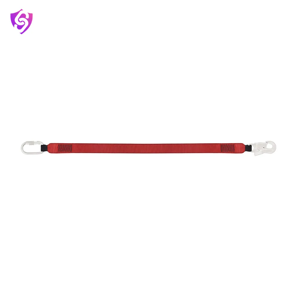Karam Restraint Webbing Lanyard (44mm) with One Side Karabiner PN112 and Other Side Hook PN121