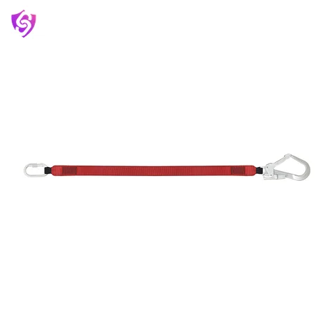 Karam Restraint Webbing Lanyard (44mm) with One Side Karabiner PN112 and Other Side Hook PN131N