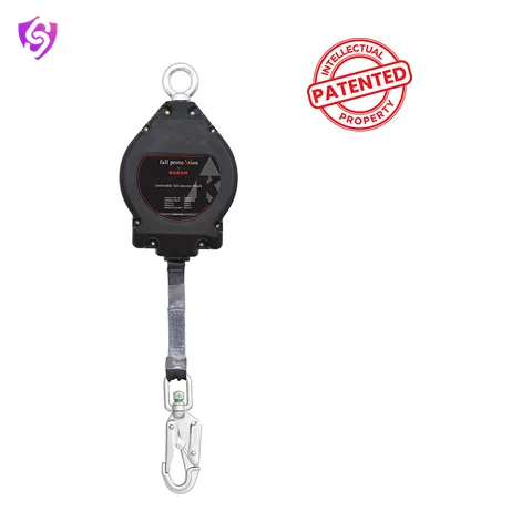 Karam Retractable Blocks with Webbing 7.5 Meter with Steel Snap Hook