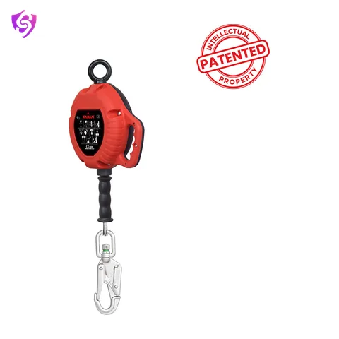Karam Retractable Fall Arrest GI Wire Rope Block