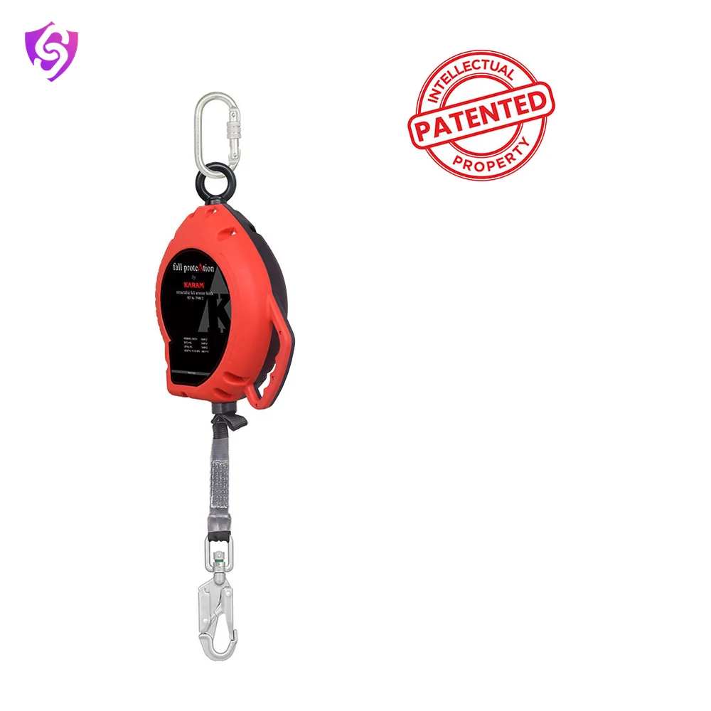 Karam Retractable Fall Arrest Webbing Block