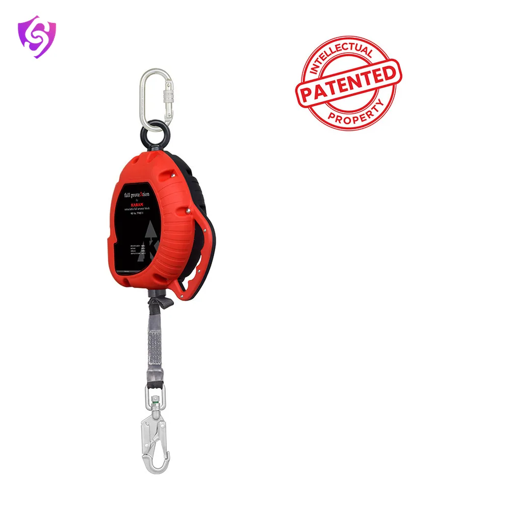 Karam Retractable Fall Arrest Webbing Block