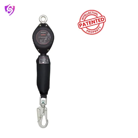 Karam Sharp Edge Tested Retractable Blocks with Webbing 3.5 Meter with Steel Snap Hook
