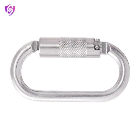 Karam Stainless Steel Quarter Turn Locking Bulb type Karabiner