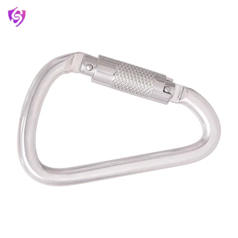 Karam Stainless Steel Quarter Turn Locking Steel Karabiner