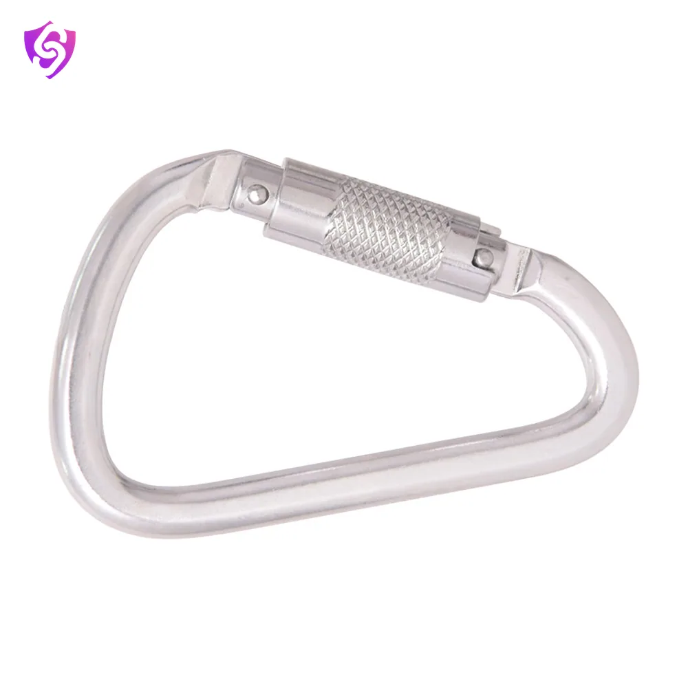 Karam Stainless Steel Quarter Turn Locking Steel Karabiner