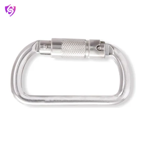 Karam Stainless Steel Triple Action Locking Karabiner