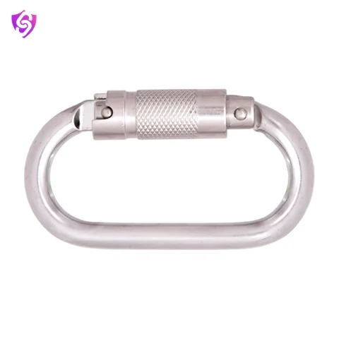 Karam Stainless Steel Triple Action Locking Karabiner