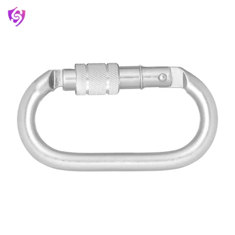 Karam Steel Screw Locking Bulb type Karabiner