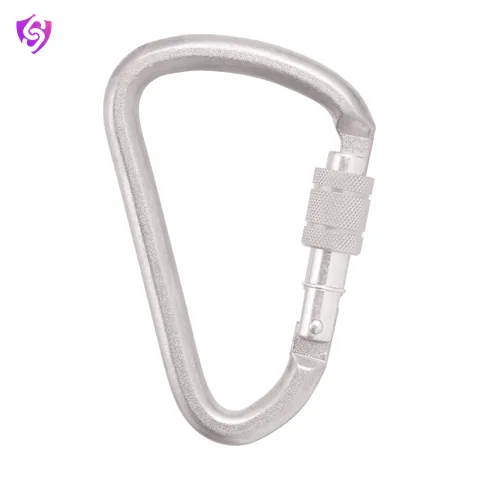 Karam Steel Screw Locking Bulb type Karabiner