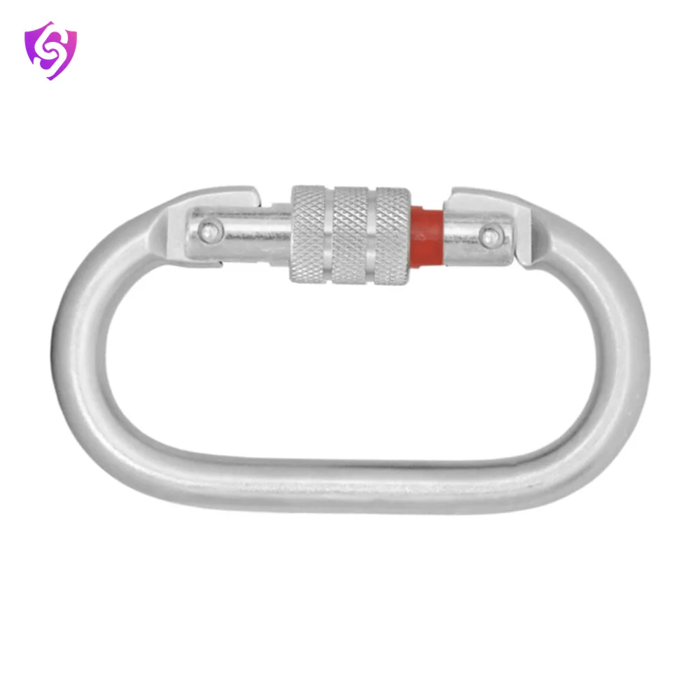 Karam Steel Screw Locking Karabiner with Lock Indicator