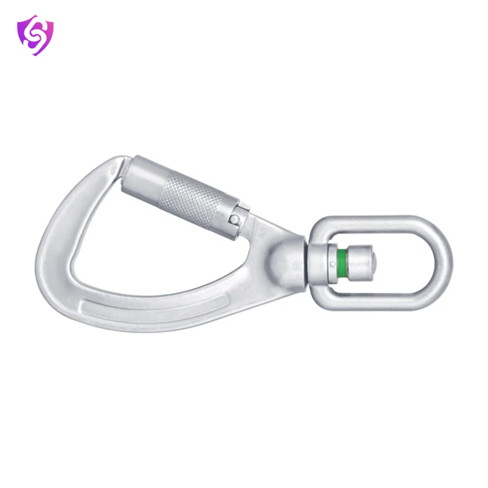 Karam Steel Swivel Quarter Turn Locking Bulb type Snap Hook with Load Indicator