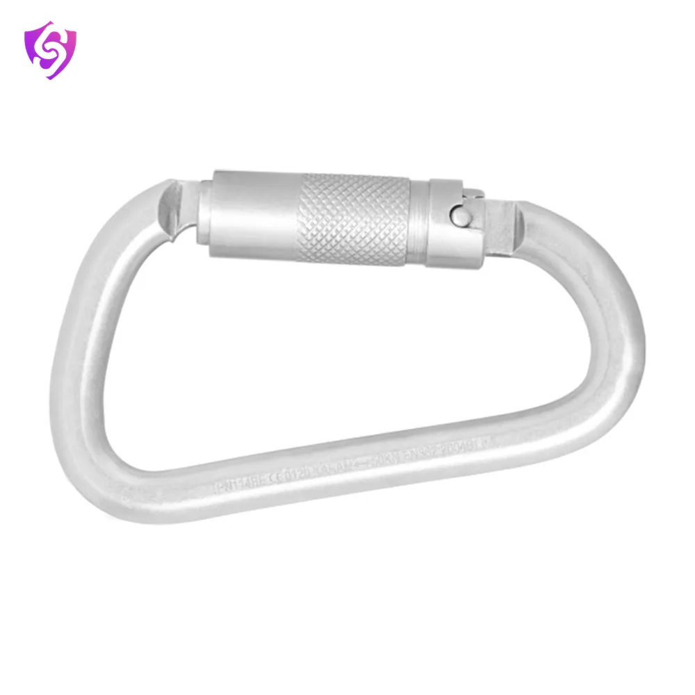 Karam Steel Triple Action Locking Bulb type Karabiner