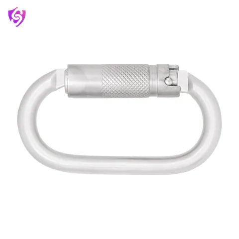 Karam Steel Triple Action Locking Bulb type Karabiner