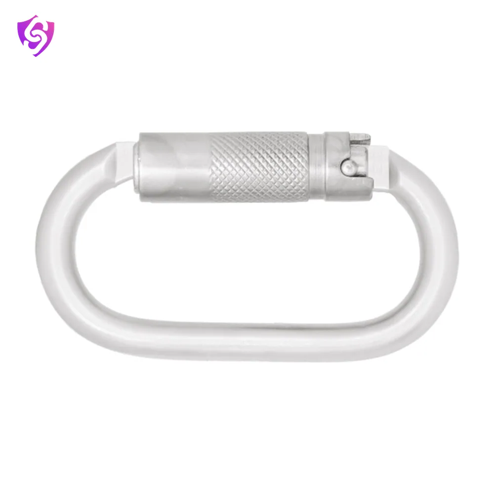 Karam Steel Triple Action Locking Bulb type Karabiner