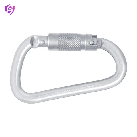 Karam Steel Triple Action Locking Karabiner