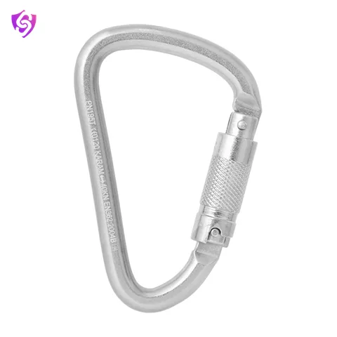 Karam Steel Triple Action Locking Karabiner