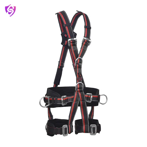 Karam Tower and Rescue Harness with 2 Adjustment & 4 Attachment Points