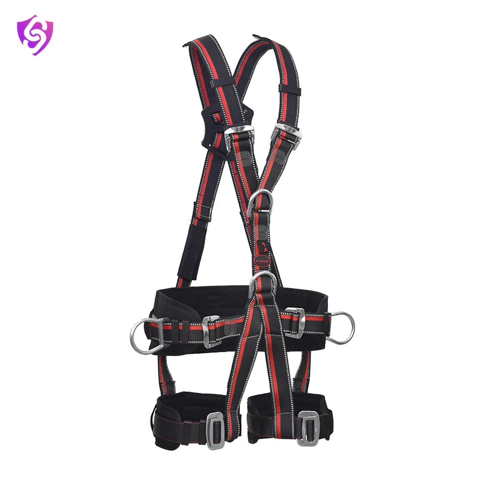 Karam Tower and Rescue Harness with 2 Adjustment & 4 Attachment Points